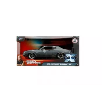 Jada Toys Fast & Furious 1970 Chevrolet Chevelle SS 1:24 modellino auto die-cast - Gunmetal Grey