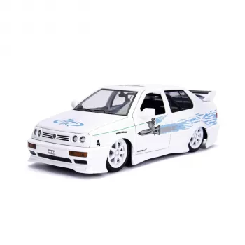 Jada Fast & Furious 1995 VW Jetta 1:24 modellino auto die-cast (bianco)