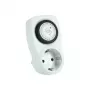 REV Ritter timer meccanico 24h con sicurezza bambini bianco 230V 50Hz