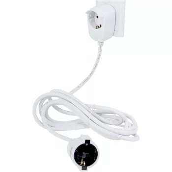 REV prolunga Schuko 3m bianca ciabatta Powersplit