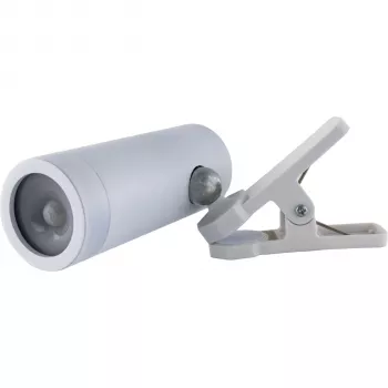 REV lampada a pinza a batteria LED con interruttore, bianco 2014100300