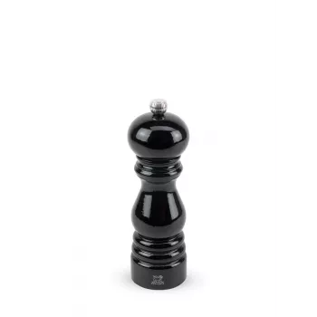 Peugeot Paris macina sale 18 cm legno di faggio laccato nero