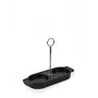 Peugeot Linea Ceramic Mill vassoio raccogligocce satin black 18 cm