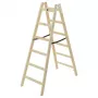 Hailo H40 StandardLine scala doppia in legno 2x6