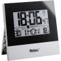 Mebus 41787 orologio da parete radiocontrollato, argento/bianco, 30 cm, DCF77