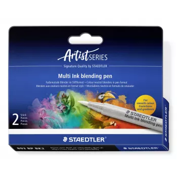STAEDTLER Multi Ink Blending Pen confezione da 2 incolori