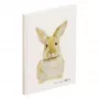 PAGNA Quaderno Hase A5 a punti beige copertina rigida 128 pagine