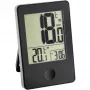 TFA POP Orologio-termometro radiocontrollato nero (30-3051-01)