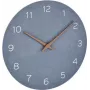 TFA 60.3054.06 Orologio da parete analogico blu colombina legno