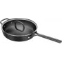 Padella saltapasta ZWILLING Milano con coperchio in vetro 28 cm, nero