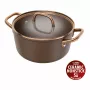 Pentola per minestra ZWILLING Milano con coperchio in vetro 24 cm, marrone