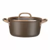 Pentola per minestra ZWILLING Milano con coperchio in vetro 24 cm, marrone