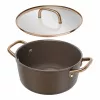 Pentola per minestra ZWILLING Milano con coperchio in vetro 24 cm, marrone