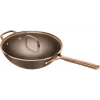 Wok ZWILLING Milano con coperchio in vetro 30 cm, marrone