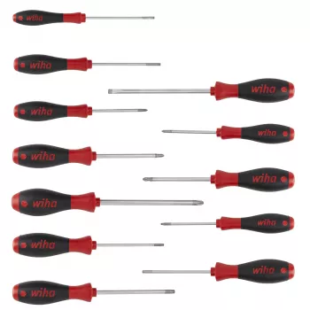 Set di cacciaviti Wiha SoftFinish 12 pezzi taglio PH PZ TORX (302HK12)