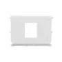 Supporto di montaggio JUNG ST 550 1 canale per Modular-Jack bianco alpino 54-1WE
