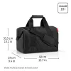 Borsa termica per bottiglie Reisenthel nero poliestere donna