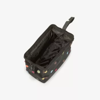 Borsa da toilette Reisenthel WC7009 Travel Cosmetic Dots - poliestere multicolore con zip, 3 tasche