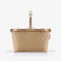 Borsa per la spesa Reisenthel Carrybag Frame Rhombus ginger, telaio in alluminio, 22 l (BK6046)