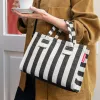 Reisenthel dailyshopper XS summerstripes black