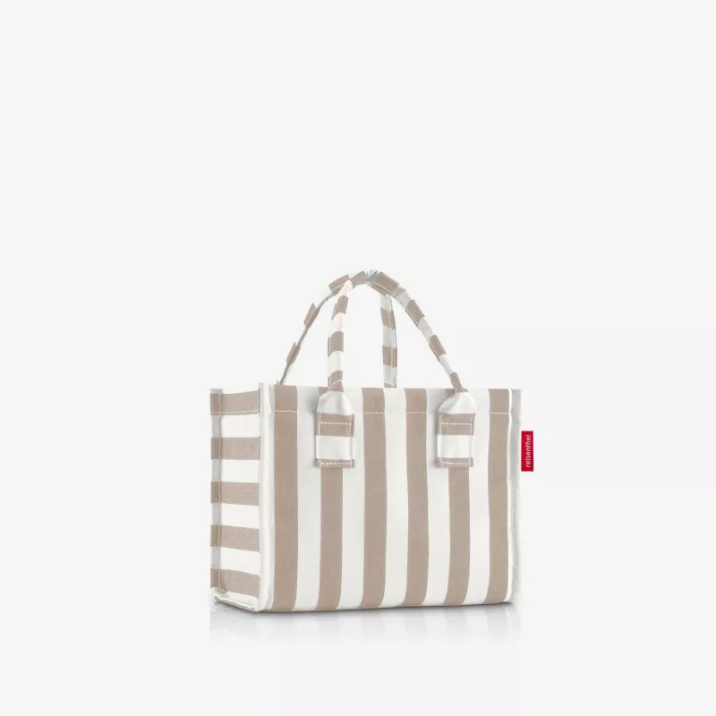 Reisenthel dailyshopper XS summerstripes coffee borsa per la spesa