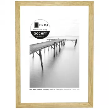 NIELSEN DESIGN Nielsen 6721006 portafoto clip A4 21x29,7 cm vetro trasparente MDF