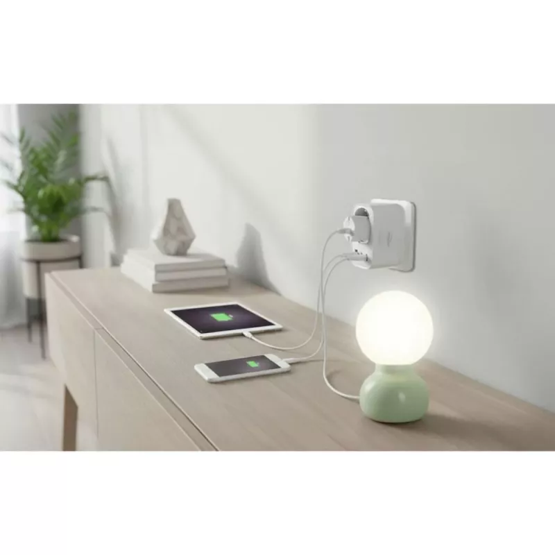 ANSMANN caricabatterie USB HS330 30W 2xUSB-C/USB/30W