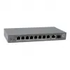 LevelOne switch PoE+ 8xGE PoE/1xGE/1xSFP 120W unmanaged plastica