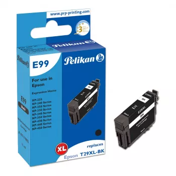 Cartuccia per stampante compatibile Pelikan E99 nero alta resa (XL) per Epson 29XL - confezione da 1