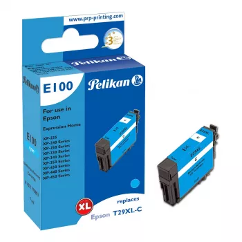 Cartuccia d'inchiostro compatibile Pelikan E100 ciano alta resa per Epson XP-235/240/250/330/340/350/430/440/450