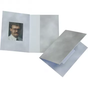 DAIBER 1141 cartella foto formato passaporto, grigio, 31x42 mm, 100 pezzi