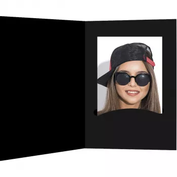 DAIBER Profi-Line buste portafoto 4,5x6 cm nero (confezione da 100)