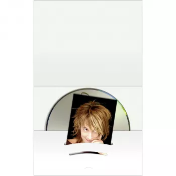 DAIBER 06612 raccoglitore archivio foto 6x9 cm bianco con tasca CD/DVD