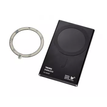 TROIKA SHERLOCK portacarte di credito nero (CCM45/BK)