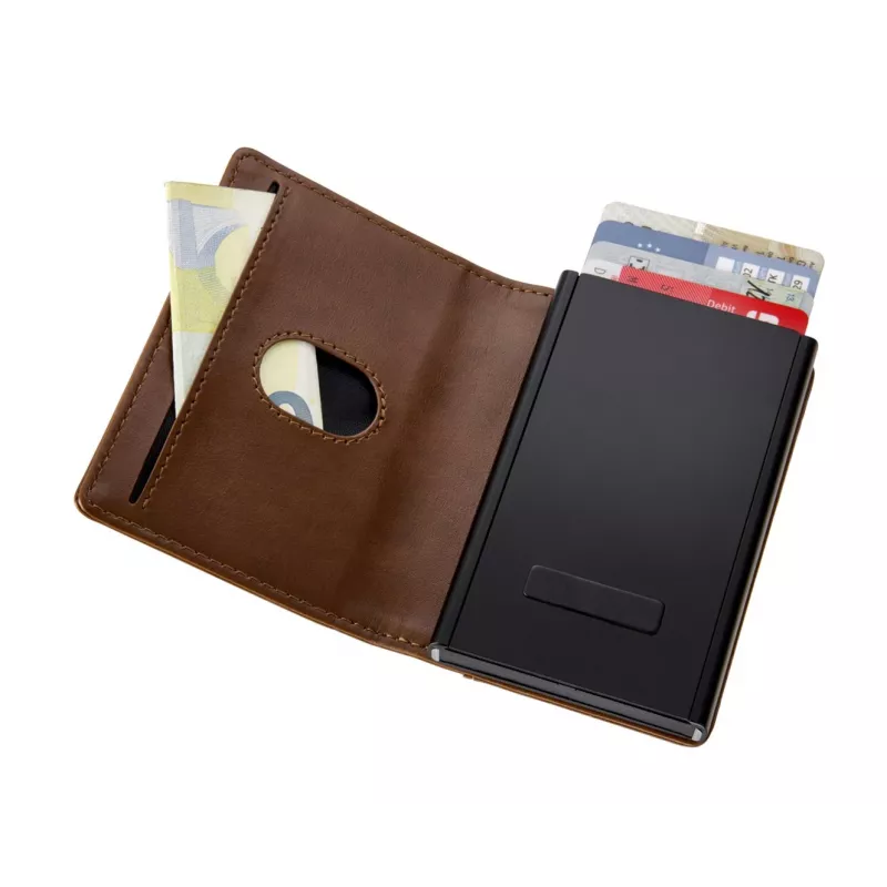 TROIKA Portafoglio 2 in 1 SHERLOCK HOME BROWN (WAL45/BR)