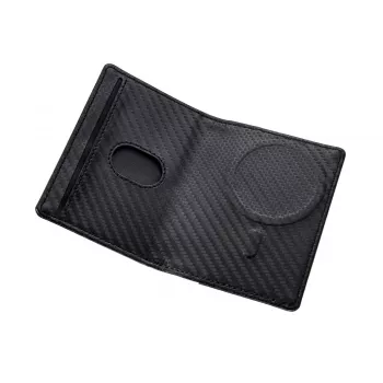 TROIKA portafoglio 2-in-1 SHERLOCK HOME CARBON (WAL45/CB)