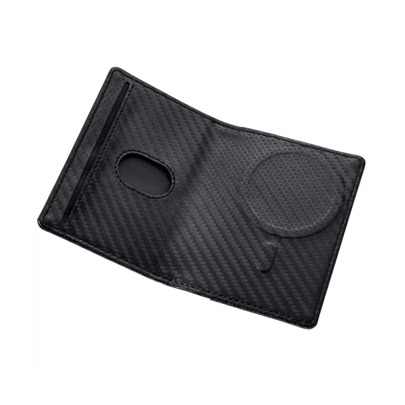 TROIKA portafoglio 2-in-1 SHERLOCK HOME CARBON (WAL45/CB)