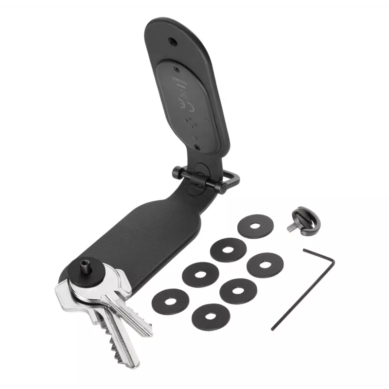 TROIKA TRACK & FIND KEY ORGANIZER (KR26-30/BK) - organizer portachiavi smart con localizzatore Bluetooth, nero