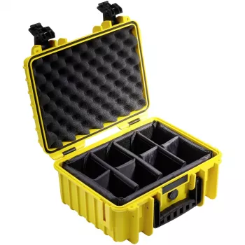 B&W Outdoor Case Type 3000 valigia rigida protettiva nera