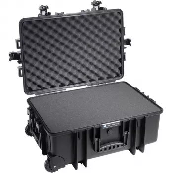 B&W Outdoor Case Type 6700 nera con inserto in schiuma