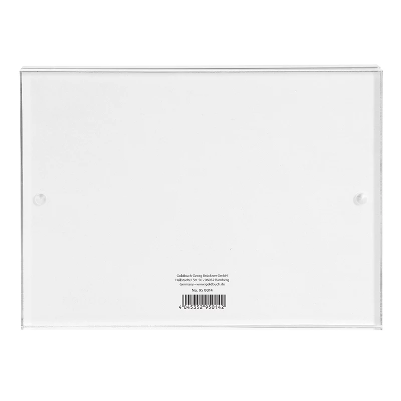 Goldbuch Pure cornice in vetro acrilico 15x20 cm trasparente rettangolare verticale