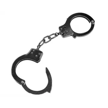 MIL-TEC Manette a catena nichelate argento