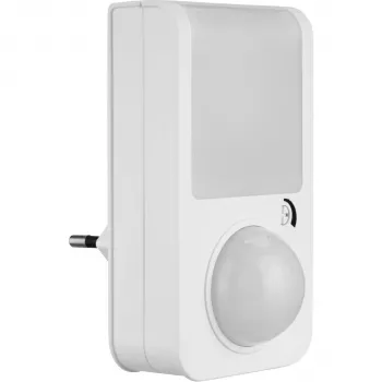 REV LED Lampada da parete a spina con sensore di movimento 2,5 W bianco