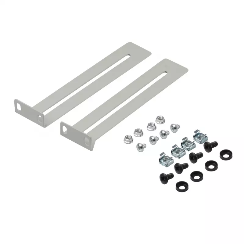 EFB-Elektronik Set angolare per moduli 1/2/3HE, 2 pz., RAL7035 grigio chiaro