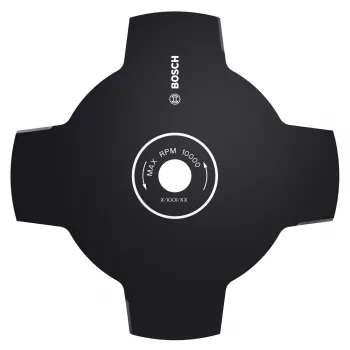 Bosch Lama per decespugliatore 25 cm a 4 denti F016800665