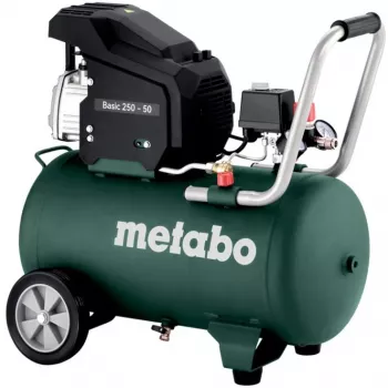 Metabo Basic 250-50 Compressore 230V 50L 8bar 110L/min lubrificato a olio