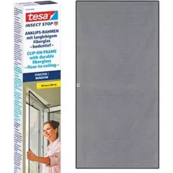 Tesa Insect Stop Clip On 55360 da pavimento a soffitto 2,4x1,2m antracite