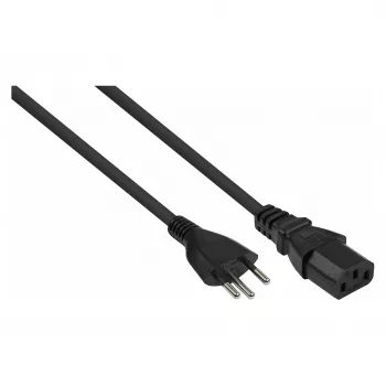 Kabelmeister Cavo di alimentazione svizzero Type J SEV 1011 a IEC C13 nero 1,8m