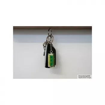 Kabelmeister Mini livella a bolla con portachiavi - nero