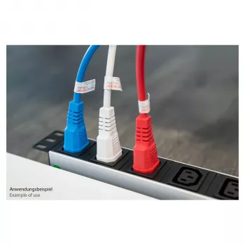 KABELMEISTER Cavo di prolunga IEC C14 a C13, blu, 1,0 m, 1,00 mm², 10 A, 250 V